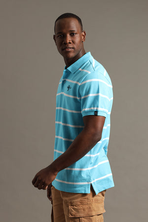 Classic Striped Golf Shirt